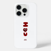 I Fuzzy U Apple iPhone 15 Proケース Case-Mate iPhoneケース (裏面)