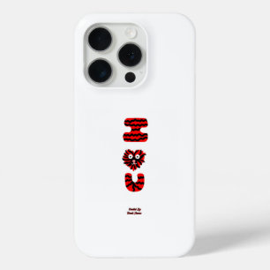 I Fuzzy U Apple iPhone 15 Proケース