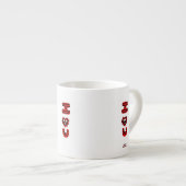 I Fuzzy U Espresso Mag エスプレッソカップ (正面右)