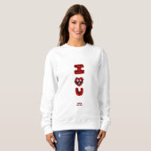 I Fuzzy U Women's Sweatshirt スウェットシャツ (正面フル)