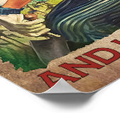 I garden I Drink – ホームデコールウォールアート ポスター (角)