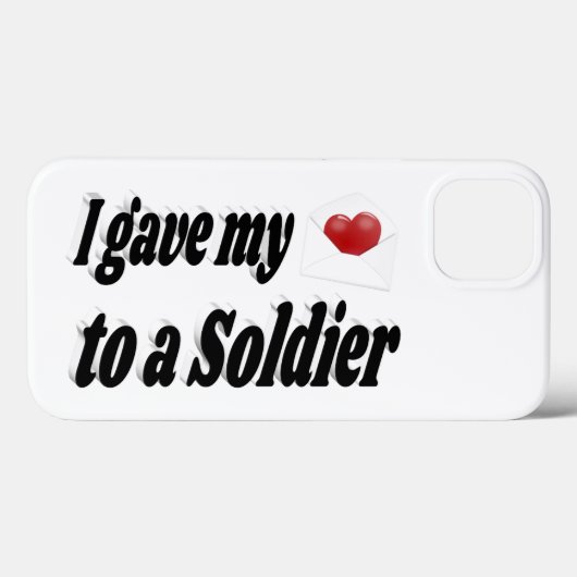 I Gave My Heart to a Soldier Case-Mate iPhoneケース (裏面 (横))