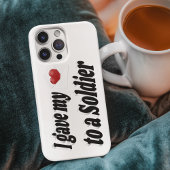 I Gave My Heart to a Soldier Case-Mate iPhoneケース