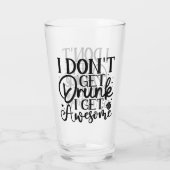 I Get 飲引用文  タンブラーグラス (裏面)