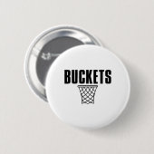 I Get Buckets Sketll Get Buckets  缶バッジ (正面&裏面)