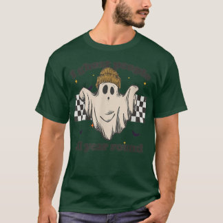 I Ghost People All Year Round Retro Ghost Hallowee Tシャツ
