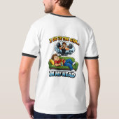 "I Go To The Gym… In My Head" Tシャツ (裏面)