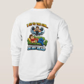"I Go To The Gym… In My Head" Tシャツ (裏面)
