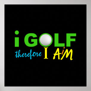 I GOLFポスタカスタマイズー! ポスター