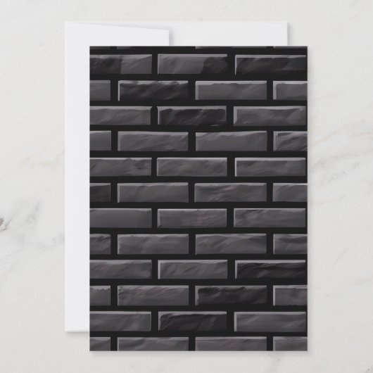 I Got Five on It - ピンクガール 招待状 (裏面)