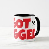 I got mugged 社員ボランティア表彰賞 マグカップ (正面右)