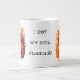 I Got My Own Problems – Doppelte Klarheit, doppelt ジャンボコーヒーマグカップ