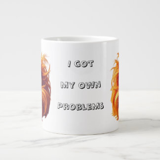 I Got My Own Problems – Doppelte Klarheit, doppelt ジャンボコーヒーマグカップ
