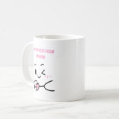 I Got My Sass From My Mom コーヒーマグカップ (正面左)