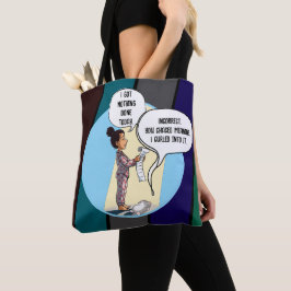 I Got Nothing Done Today Cat Humor トートバッグ