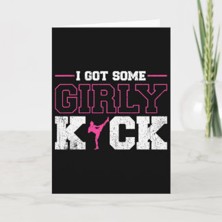 I Got Some Girly Kick Kickboxing  カード