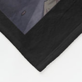 I Got That Dog In Me Funny French Bulldog Smoking  フリースブランケット (角)