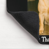 I Got That Dog In Me Funny Retriever Smoking Beer  マウスパッド (コーナー)