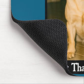 I Got That Dog In Me Funny Retriever Smoking Beer  マウスパッド (コーナー)