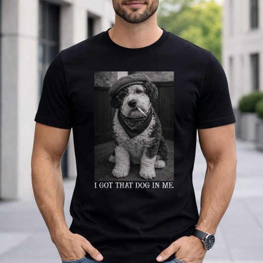 I Got That Dog In Me Funny Sheepadoodle Photo Tシャツ