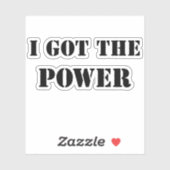 I Got The Power , Funny  シール (シート)