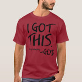 I Got This Stop Worrying God Tシャツ (正面)
