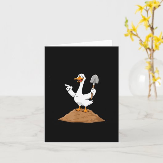 I Got You, A Shovel, Since You're Always Digging H カード (黄色い花)