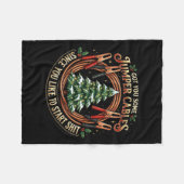 I Got You Some Jumper Cables Since You Like Funny  フリースブランケット (正面(横))