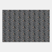 I Graduated It's Fine I'm Fine Everything Is Fine ラッピングペーパーシート (正面2)