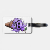 I grapeful,cute ice cream ラゲッジタグ (裏面横)