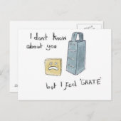 I Grate -感じポストカードのパック ポストカード (正面/裏面)