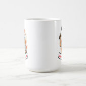 I GRILL THEREFORE I AM funny for dad husband son コーヒーマグカップ (中央)