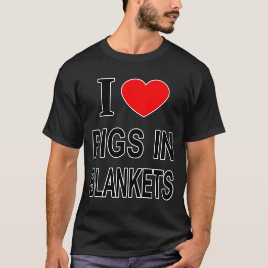 I Gs In Blankets I Love Gs In Blankets I He Tシャツ (正面)