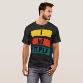 i h8 ple i hate people i hate people i hate people tシャツ (正面フル)