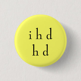 I h dh d 缶バッジ