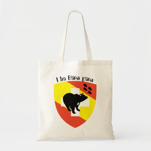I ha Bärn gärn Tasche トートバッグ (正面)