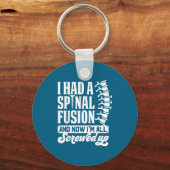 I Had A Snal Fusion And Now I'm All Screwed Up Fun キーホルダー (正面)