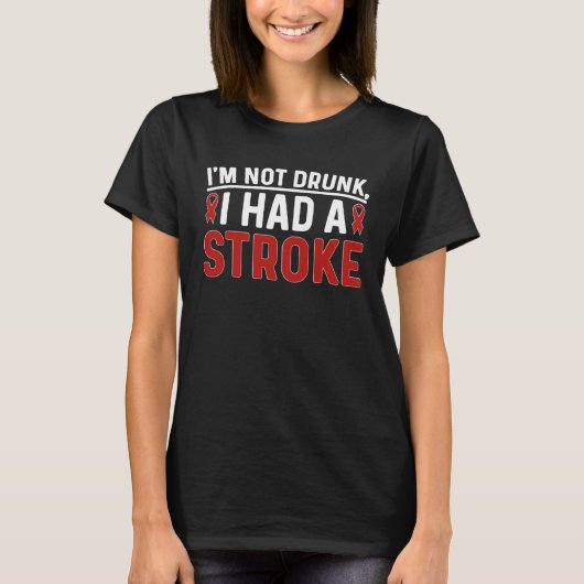 I Had A Stroke Survivor Stroke Awareness Month 1 Tシャツ (正面)