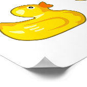 I Had Plastic Surgery Ducks Funny ポスター (角)