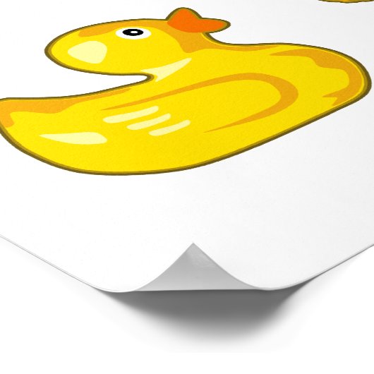 I Had Plastic Surgery Ducks Funny ポスター (角)