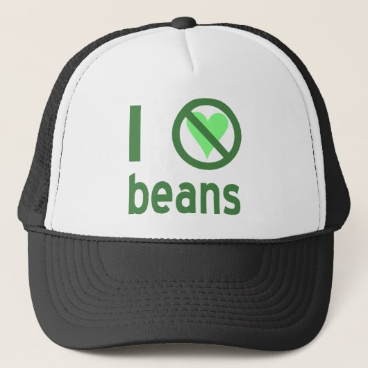 I Hait Beans キャップ (正面)