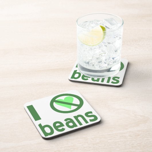 I Hait Beans コースター (右側)