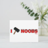 I Hammer Noobs – ゲームゲーム用ビデオゲーム ポストカード (スタンド正面)