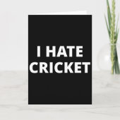 I Hate Cricket  カード (正面)