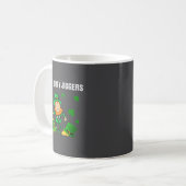 I Hate Dirty Jiggers St Patrick’s Day Funny Quote コーヒーマグカップ (正面左)