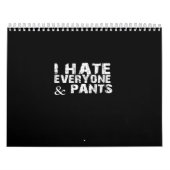 i hate everyone and pants カレンダー (カバー)