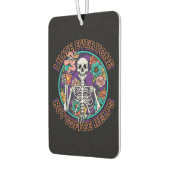 I Hate Everyone Coffee Helps Coffee Lover Gifts カーエアーフレッシュナー (左)