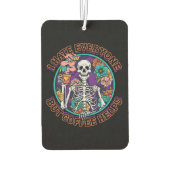 I Hate Everyone Coffee Helps Coffee Lover Gifts カーエアーフレッシュナー (裏面)