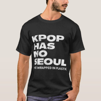 I Hate Kpop music funny Anti K pop boy band mercha Tシャツ