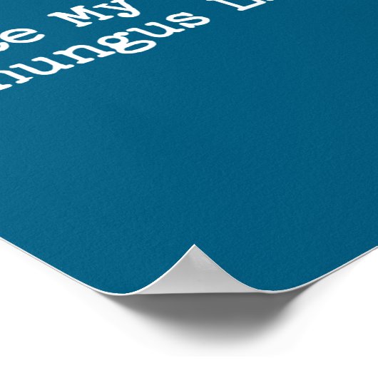 I Hate My Stud Chungus Life Funny Brainrot Meme Wo ポスター (角)